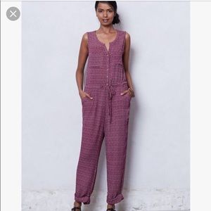 Anthropologie Lilka Ikat Jumpsuit Size Small